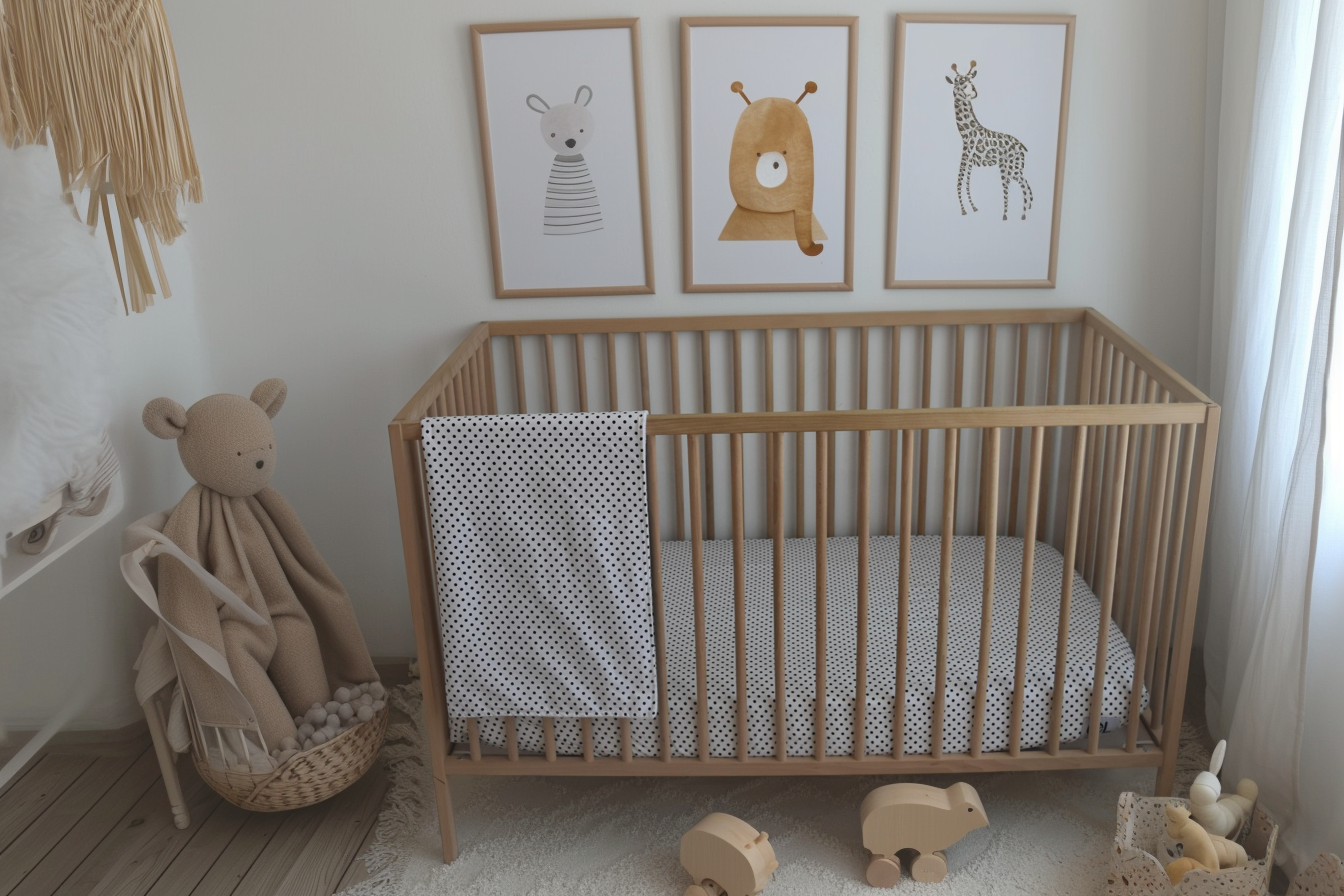 Zoe's Spots & Dots Fitted Crib Sheet